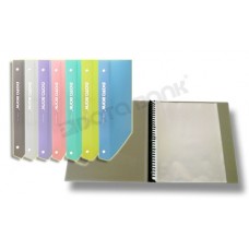 DataBank R3040 A4 Plastic Refilable Clear Book (40 pages)