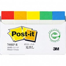3M #700RP-R Assorted Colour Page Marker