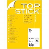 Top Stick 德國頂貼牌 #T4462 105 x 37 mm 多用途打印標籤 (16格)