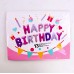 16吋 鋁膜氣球套裝 (Happy Birthday) - 糖果彩色