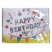 16吋 鋁膜氣球套裝 (Happy Birthday) - 漸變色