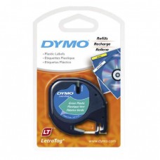 DYMO LetraTag 91204 綠色標籤帶 (12mm)