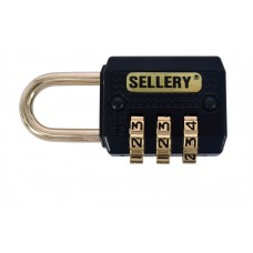 SELLERY 22-312 三碼金鉤號碼鎖-26mm