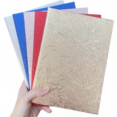 A4 高檔綱絲紋封皮 / 文件夾 (滿$300免費送貨) 閃亮藍-最後2本