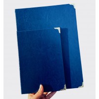 A4 合約簿 / 證書套 / 獎狀套 (硬皮-金角雙面) (滿$300免費送貨) **預訂貨品**