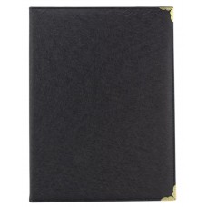 A4 合約簿 / 證書套 / 獎狀套 (PU-金角雙面) 內外PU *高端款* (滿$300免費送貨)