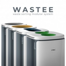 Wastee Waste Sorting Modular Bin System [Made in Italy]