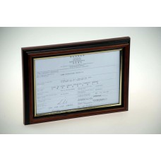 Wooden Frame Certificate Holder