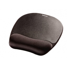 Fellowes Black Memory Foam Mouse Pad