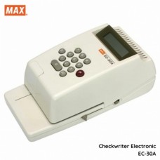 Max EC-30A Electronic Check Writer