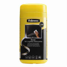 FELLOWES FW 99703 Screen Cleaning Wet Wipes (100pcs)