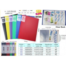 KIDARIO #K410 A4 實色資料冊 (10頁)