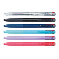 百樂牌 Super Grip-G 3 3色按制原子筆